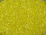 TOHO Round Beads 15/0 - 175 Transparent Rainbow Lemon (30g Vorteilspack)