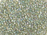 TOHO Round Beads 15/0 - 176 Transparent Rainbow Black Diamond (30g Vorteilspack)