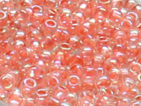 TOHO Round Beads 8/0 - 779 Salmon-Lined Rainbow Crystal (50g Vorteilspack)