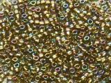 TOHO Treasure Beads 11/0 - 999 Gold-Lined Rainbow Black Diamond (ca. 5g)
