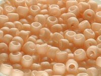 TOHO Round Beads 8/0 - 763 Opaque Pastel Frosted Apricot...
