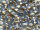 TOHO Round Beads 6/0 - 997 Gold-Lined Rainbow Light Sapphire (50g Vorteilspack)