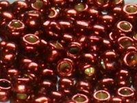 TOHO Round Beads 6/0 - PF564 PermaFinish Galvanized Brick...