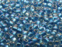 TOHO Round Beads 8/0 - 263 Light Capri-Lined Rainbow...
