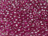 TOHO Round Beads 11/0 - 356 Fuchsia-Lined Light Amethyst...