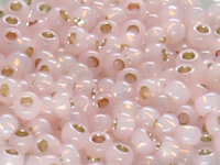 TOHO Round Beads 8/0 - PF2120 PermaFinish Silver-Lined...