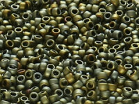 TOHO Round Beads 15/0 - 613 Matte Iris Grey (30g...