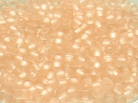 TOHO Round Beads 11/0 - 11F Transparent Frosted Rosaline...