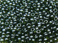 TOHO Round Beads 11/0 - 119 Transparent Lustered Olivine...