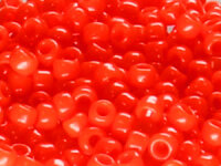 TOHO Round Beads 8/0 - 50 Opaque Sunset Orange (50g...
