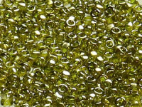 TOHO 3-Cut 12/0 - 457 Gold-Lustered Green Tea (30g...