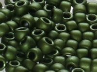 TOHO Round Beads 6/0 - 617 Matte Color Dark Olive (ca. 8,5g)