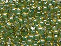 TOHO Round Beads 11/0 - 380 Mint/Julep-Lined Topaz (50g...