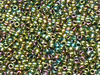TOHO Round Beads 11/0 - 508 Higher-Metallic Iris Olivine...