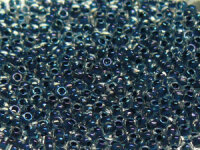 TOHO Round Beads 8/0 - 188 Capri Blue-Lined Luster...