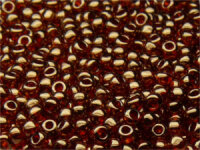 TOHO Round Beads 8/0 - 329 Gold-Lustered African Sunset...