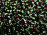 TOHO Round Beads 11/0 - 2204 Silver & Pink-Lined...