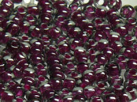 TOHO Round Beads 11/0 - 1076 Magenta-Lined Grey (50g...