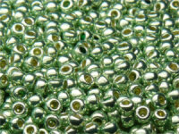 TOHO Round Beads 15/0 - PF560 PermaFinish Galvanized Sea...
