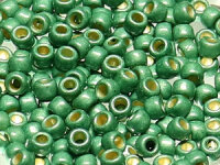 TOHO Round Beads 8/0 - PF589F PermaFinish Galvanized...