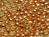 TOHO Round Beads 6/0 - PF551 PermaFinish Galvanized Rose...
