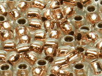 TOHO Round Beads 6/0 - 740 Copper-Lined Crystal (ca. 8,5g)