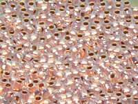 TOHO Round Beads 6/0 - 741 Copper-Lined Alabaster (ca. 8,5g)