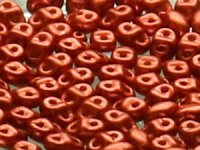 MiniDuo 2,5x4mm &quot;Matte Metallic Lava&quot; (ca. 6g)