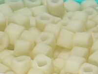 TOHO Cube 3mm - 762 Opaque Pastel Frosted Egg Shell (ca. 5g)