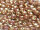 GSP Rund 3mm - Luster Opaque Gold/Smoky Topaz