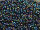 TOHO Round Beads 11/0 - 86 Metallic Rainbow Jet (50g Vorteilspack)