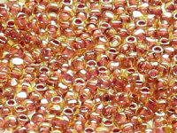 TOHO 3-Cut 12/0 - 960 Pink-Lined Light Topaz (30g...