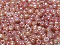 TOHO Treasure Beads 11/0 - 1201 Marbled Opaque Beige/Pink... TOHO Treasure Beads 11/0 - 1201 Marbled Opaque Beige/Pink...