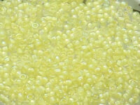 TOHO Round Beads 15/0 - 182 Opaque Yellow-Lined Luster...