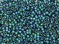 TOHO Round Beads 15/0 - 706 Matte Iris Teal (30g...