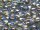 TOHO Round Beads 15/0 - 992 Gold-Lined Light Montana Blue (30g Vorteilspack)