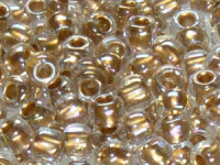 TOHO Round Beads 15/0 - 994 Gold-Lined Rainbow Crystal...