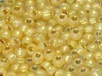 TOHO Round Beads 15/0 - PF2110 PermaFinish Silver-Lined...