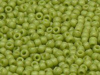 TOHO Round Beads 15/0 - 2602F Semi-Glazed Honeydew (30g...