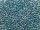 TOHO Round Beads 15/0 - 188 Capri Blue Lined Luster Crystal (30g Vorteilspack)