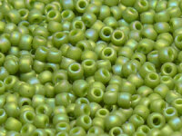 TOHO Round Beads 15/0 - 2632F Semi-Glazed Rainbow...