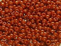 TOHO Round Beads 11/0 - 46L Opaque Terra Cotta (50g...