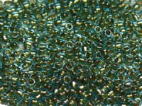 TOHO Round Beads 11/0 - 284 Gold-Lined Aqua (50g... TOHO Round Beads 11/0 - 284 Gold-Lined Aqua (50g...