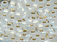 TOHO Round Beads 8/0 - PF2101 PermaFinish Silver-Lined...
