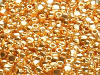 TOHO 3-Cut 12/0 - PF551 PermaFinish Galvanized Rose Gold...