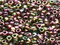 TOHO 3-Cut 12/0 - 509 Higher-Metallic Purple/ Green Iris...