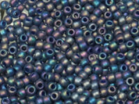 TOHO Round Beads 11/0 - 2637F Semi Glazed Rainbow Navy...