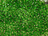 TOHO Round Beads 11/0 - 27 Silver-Lined Peridot (50g...