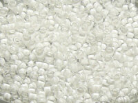 TOHO Round Beads 8/0 - 981 Snow-Lined Crystal (50g...