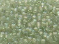 TOHO Round Beads 8/0 - 176AF Transparent Rainbow Frosted... TOHO Round Beads 8/0 - 176AF Transparent Rainbow Frosted...